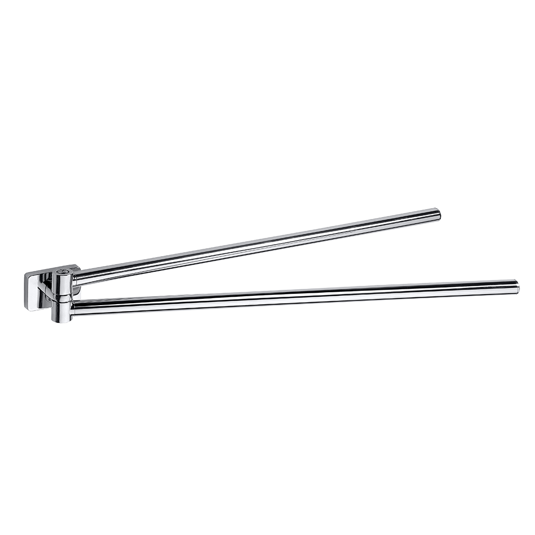 Niki Towel holder, 475 mm, double, swivel