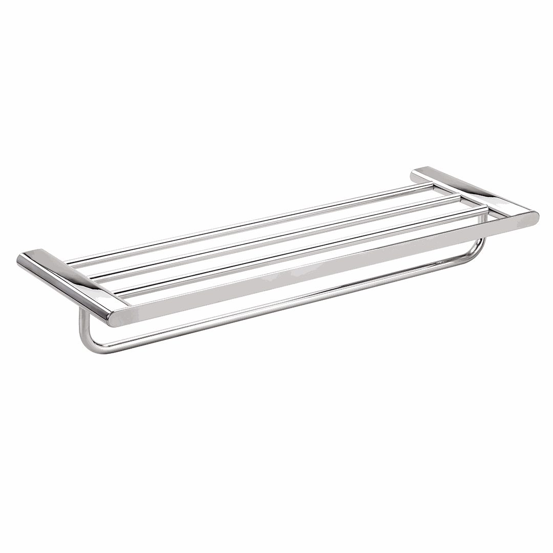 Organic Towel holder, 600 mm, with rail