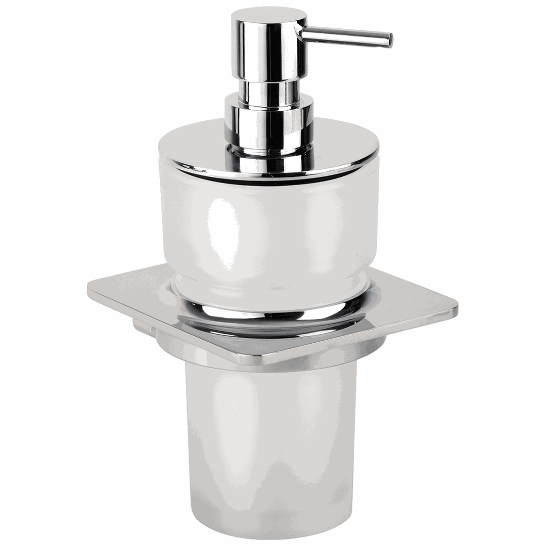 Organic Soap dispenser, 300 ml, glass