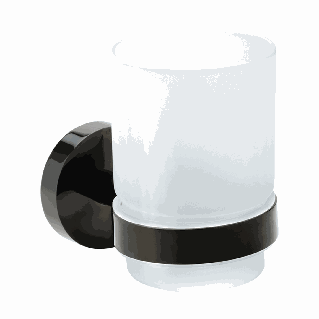 Hematit Toothbrush holder, glass