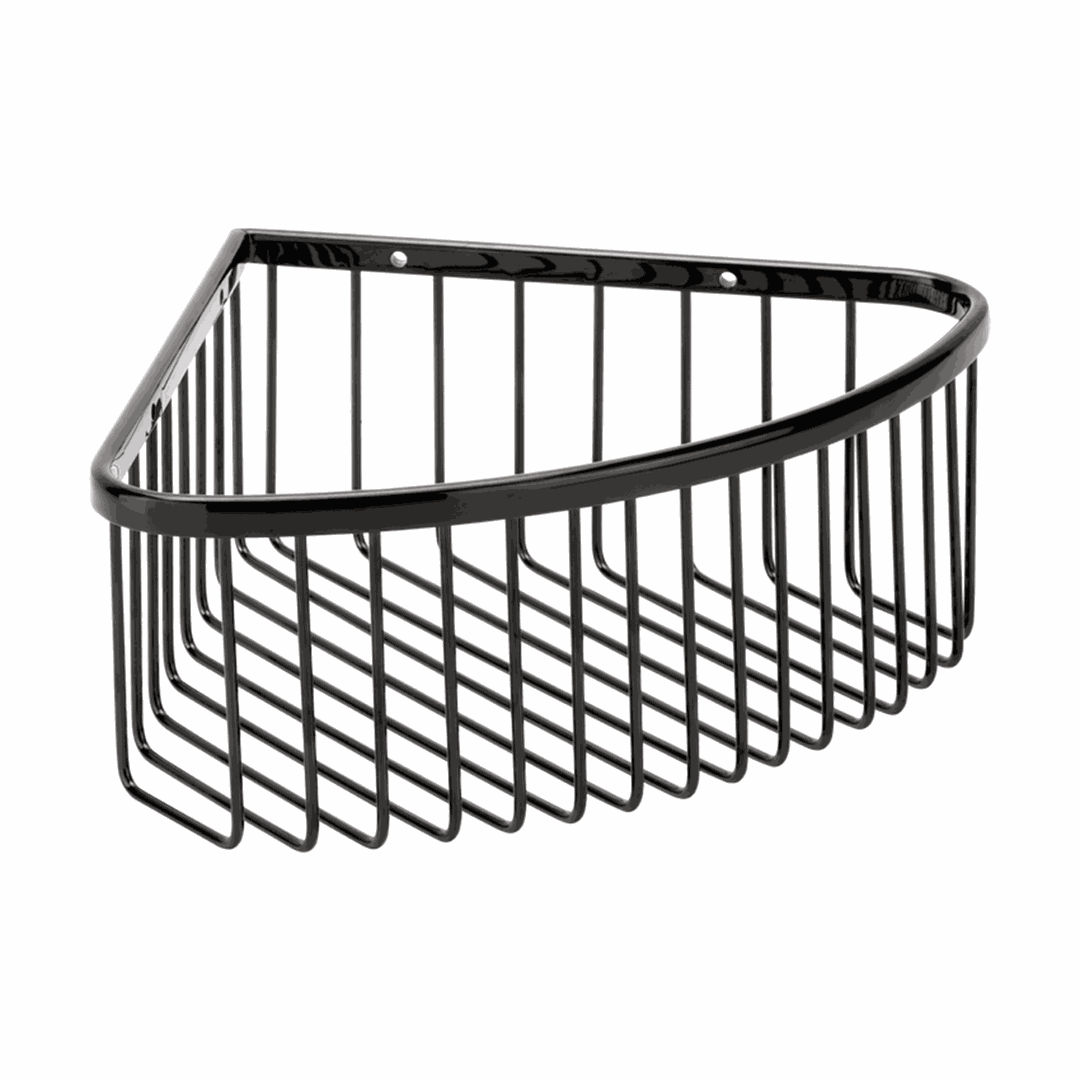 Hematit Corner shower shelf, 265 mm