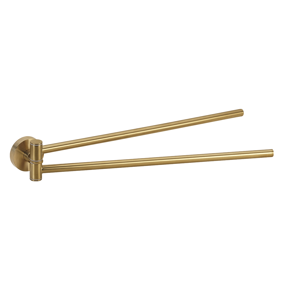 Sablo Towel holder, 420 mm, double, swivel