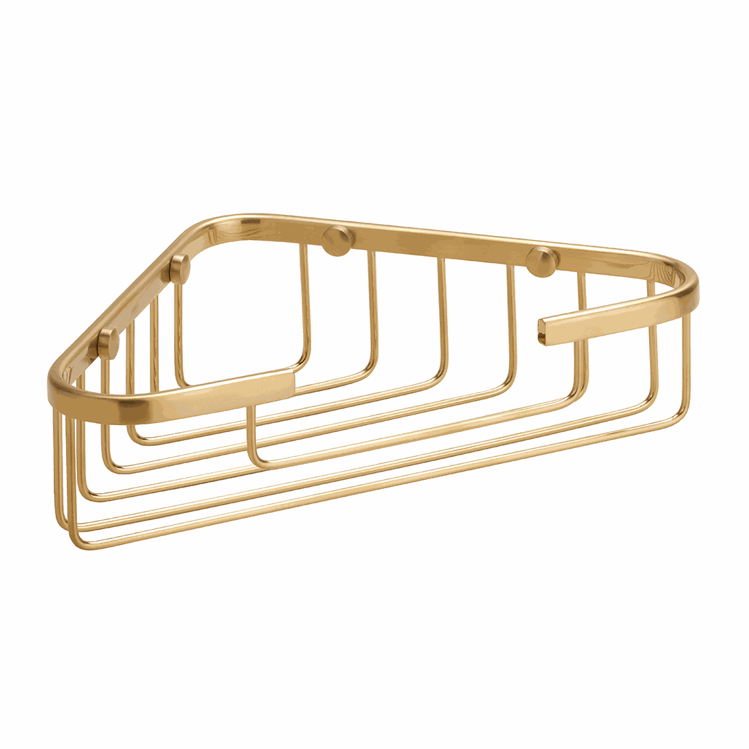Sablo Corner shower shelf, 250 mm
