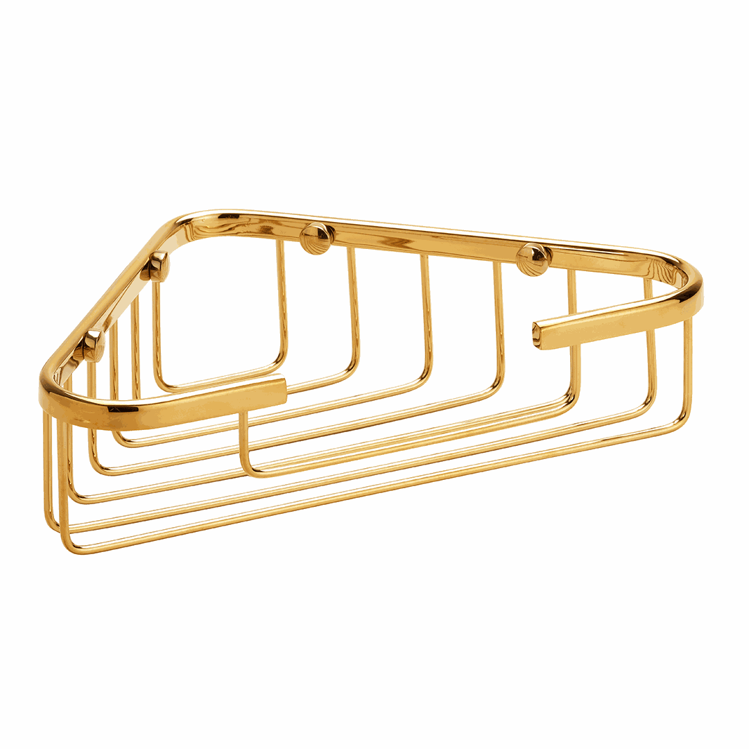 Brilo Corner shower shelf, 250 mm