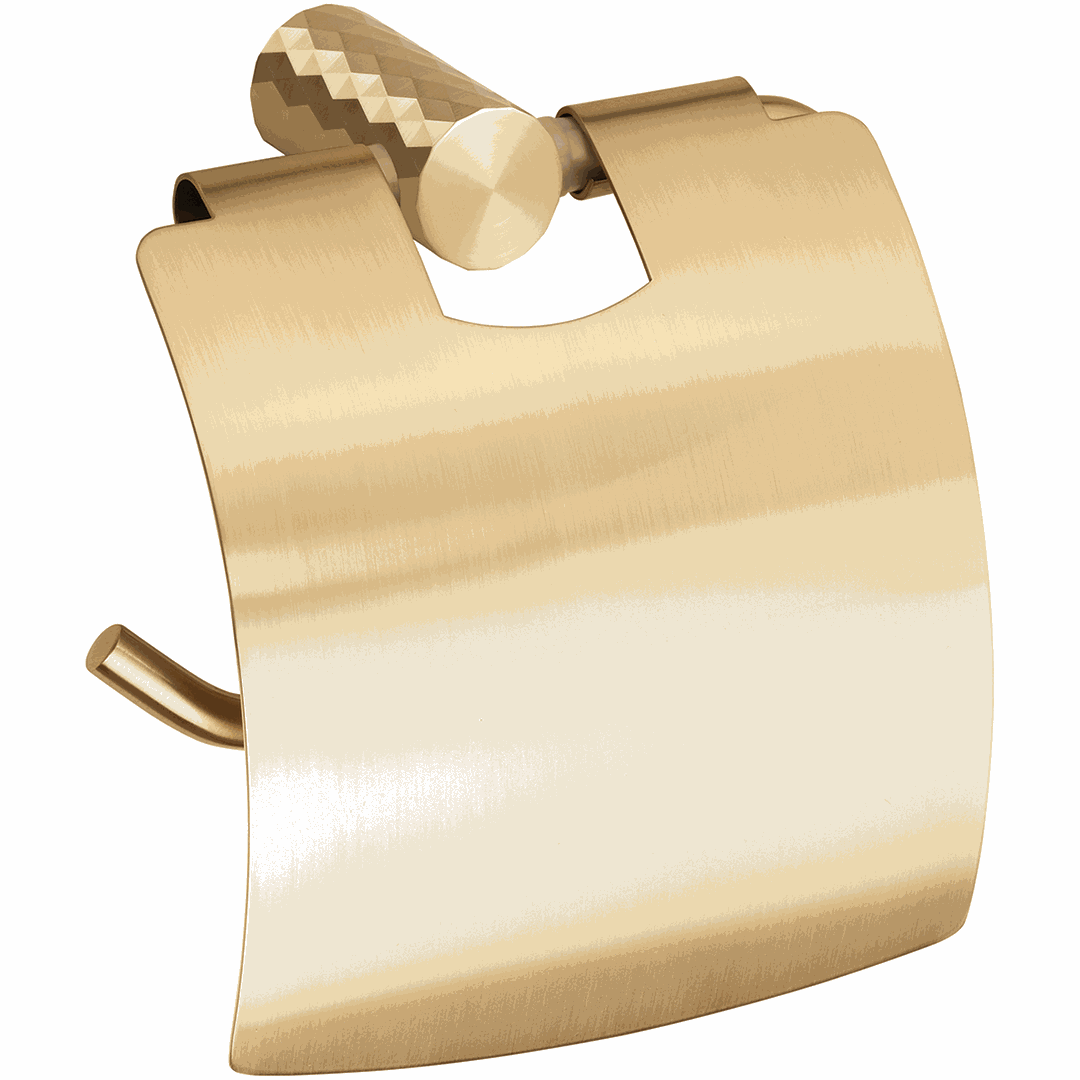 Zyra Toilet paper holder, with cover