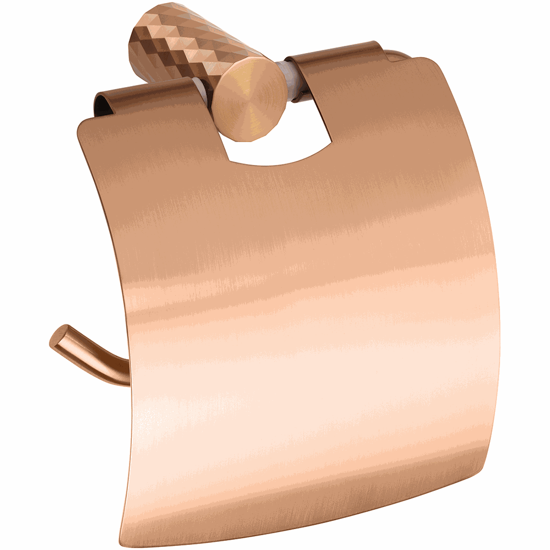 Copra Toilet paper holder, with cover