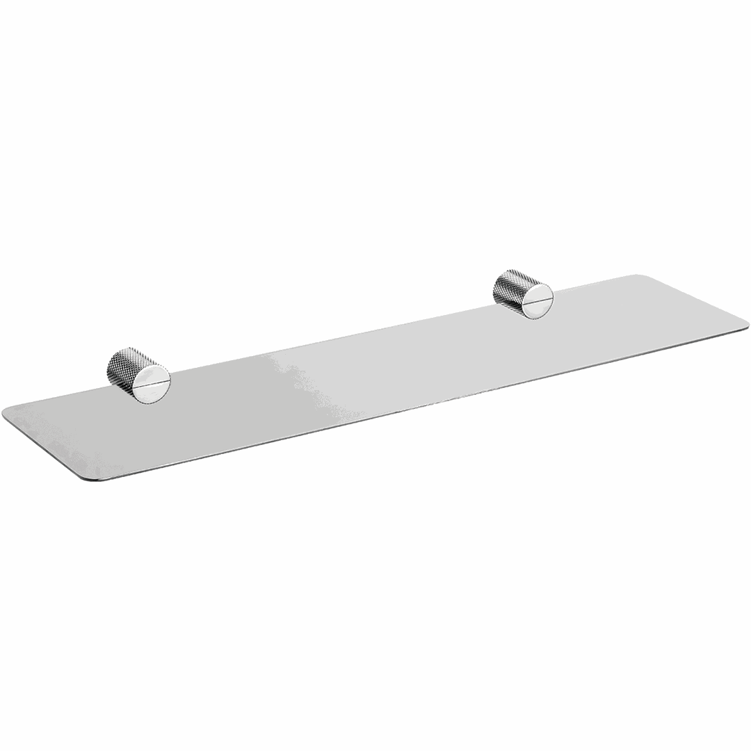 Brilia Metal shelf, polished, silver