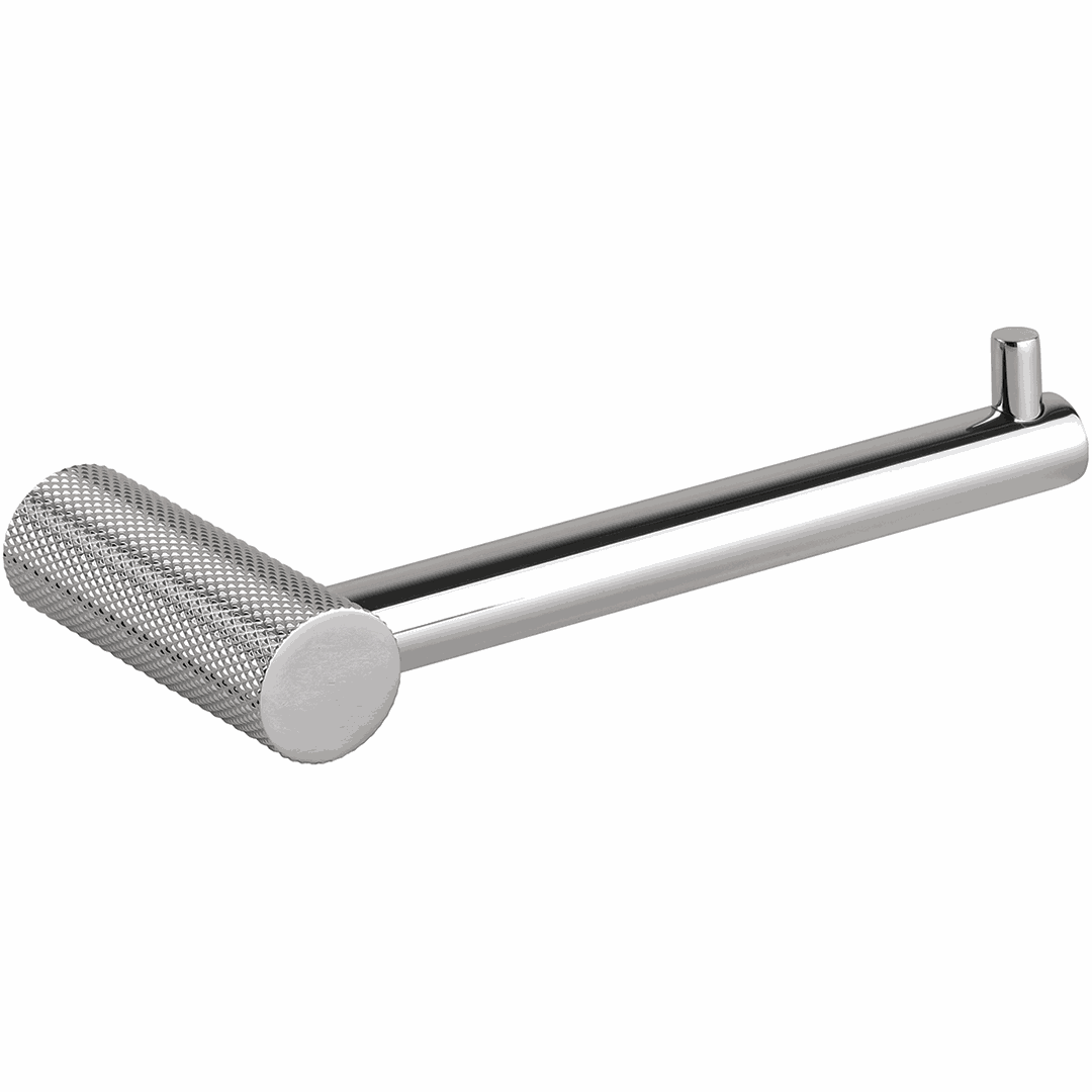 Brilia Toilet paper holder, polished, silver