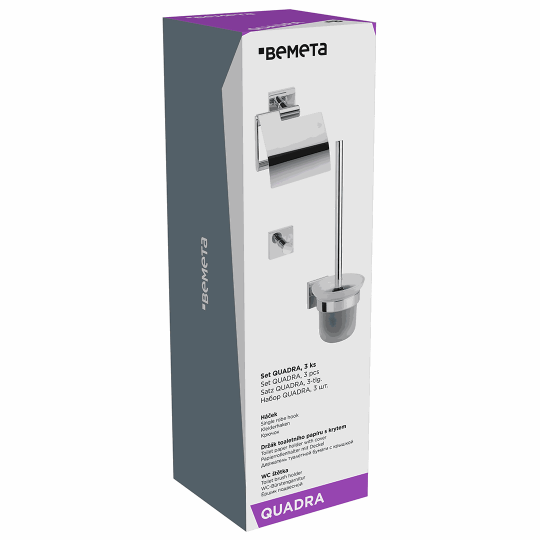 Quadra SET QUADRA, 3 pcs