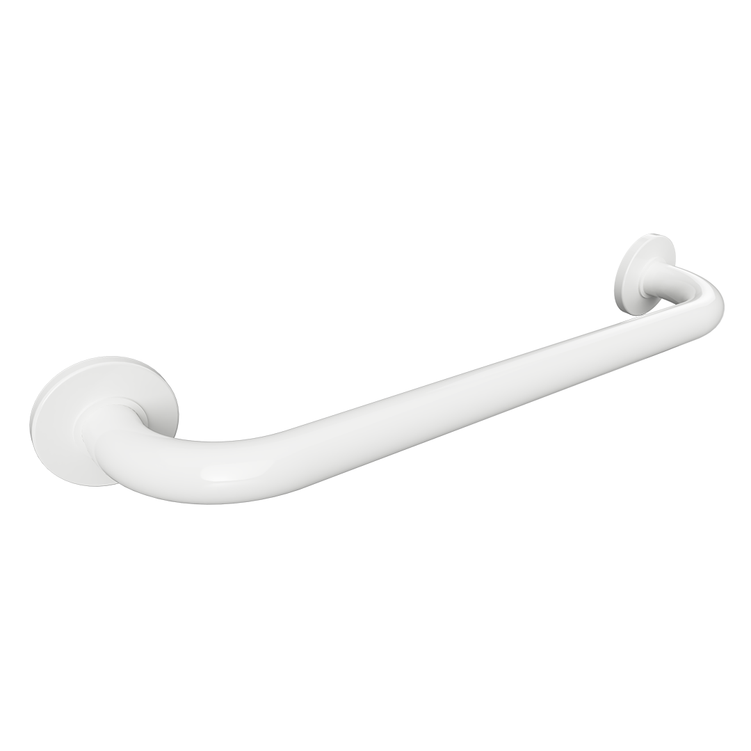 HELP Grab bar, 500 mm, with backrest, with cover