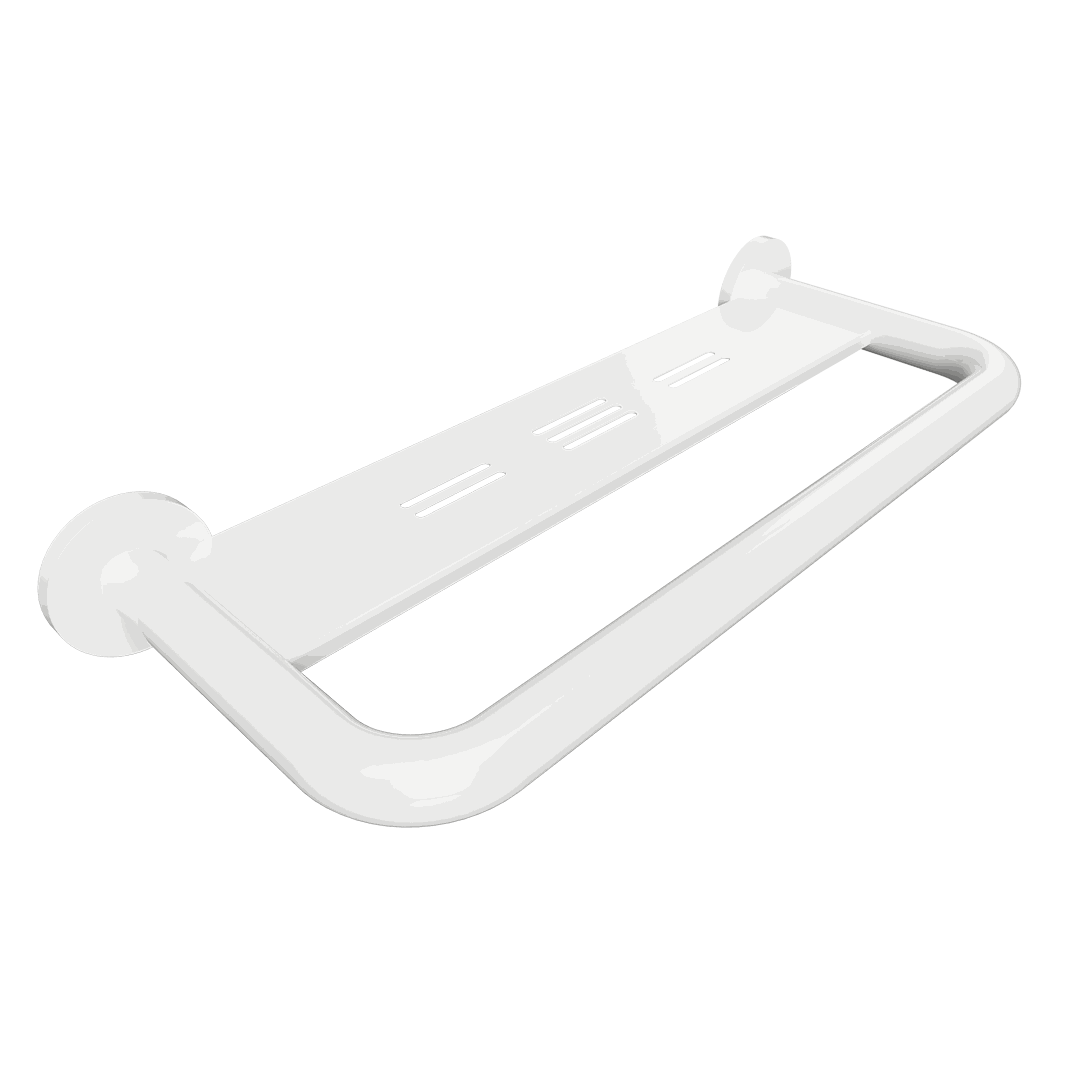 HELP Grab bar, 500 mm, with shelf, with cover