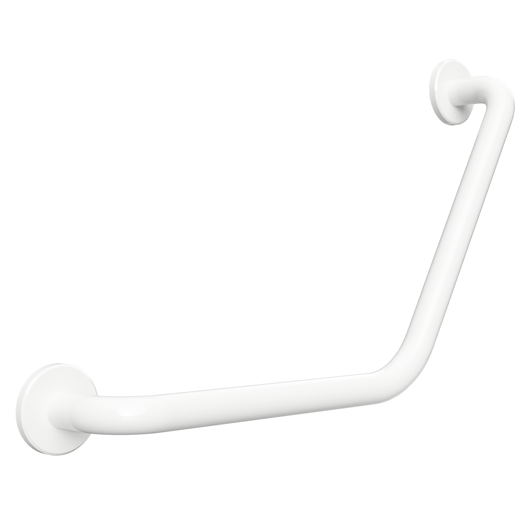 HELP Grab bar, angular 120°, with cover
