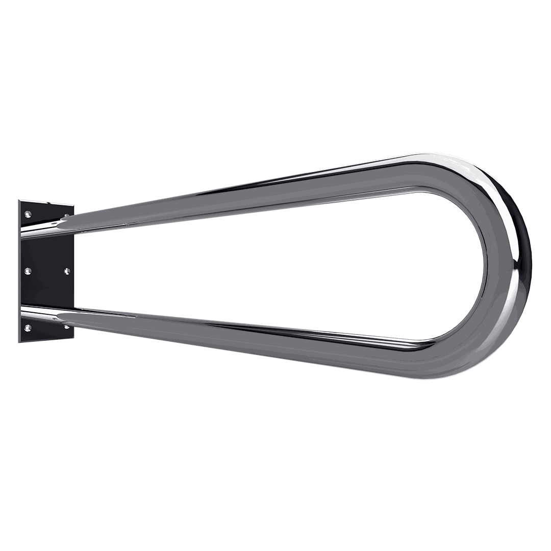 HELP Grab bar, 813 mm, U-shape, without cover