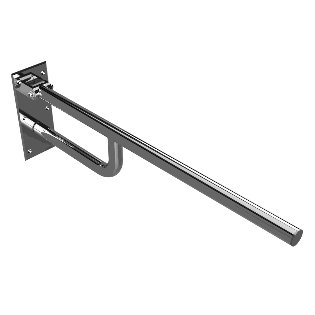 HELP Grab bar, 760 mm, folding, without cover