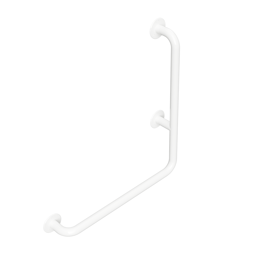 HELP Grab bar, 680 mm, L-shape, right, without cover