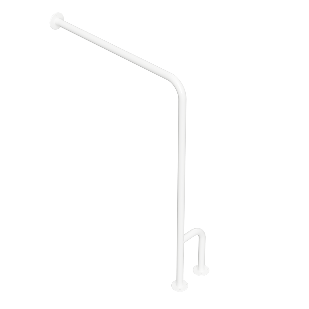 HELP Grab bar, with double floor mounting, right, without cover