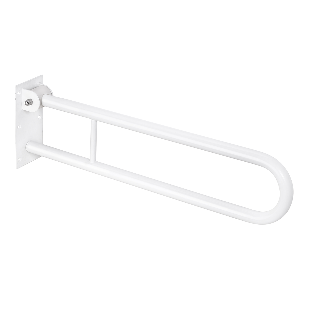 HELP Grab bar, 813 mm, U-shape, folding, with lock, without cover