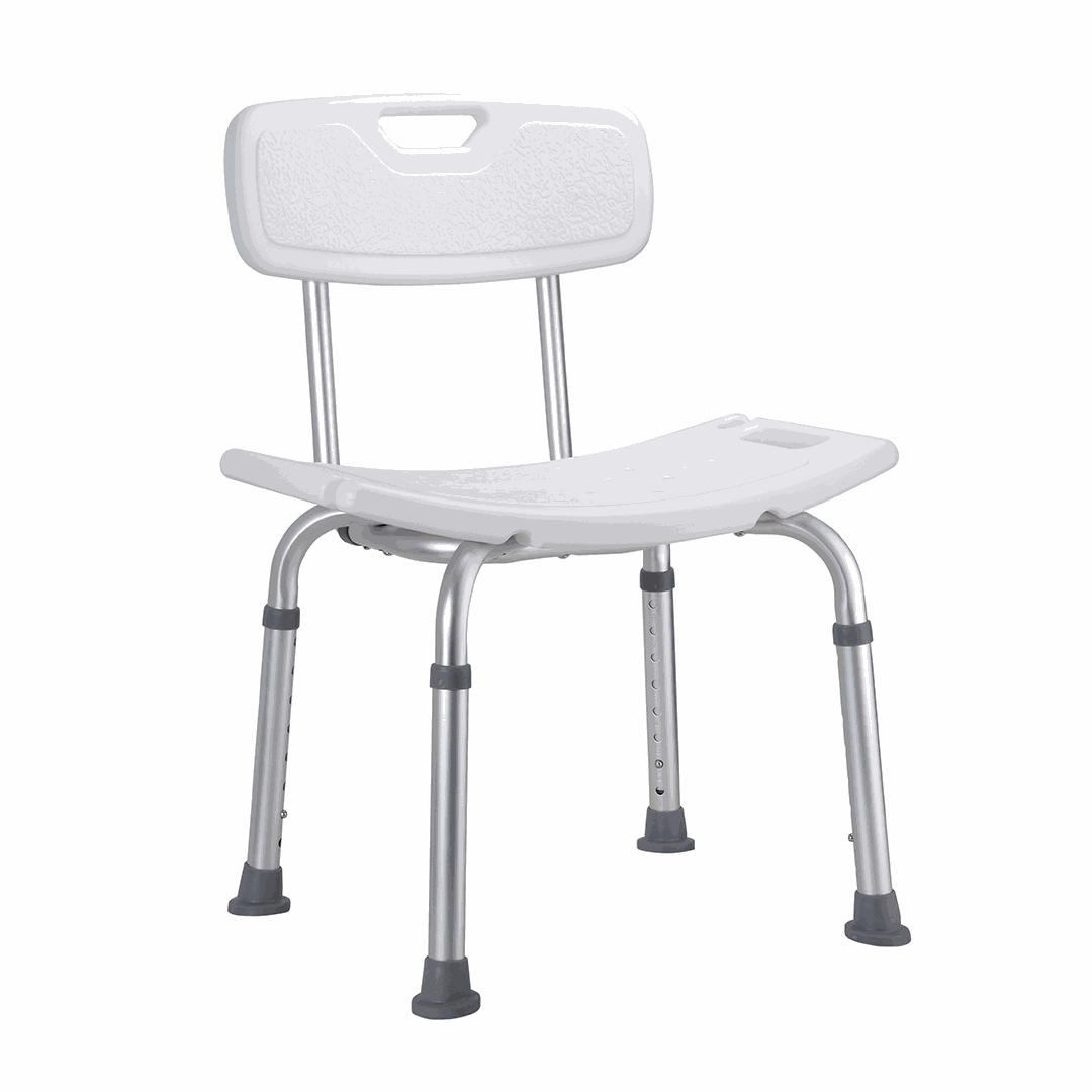 HELP Shower chair with backrest