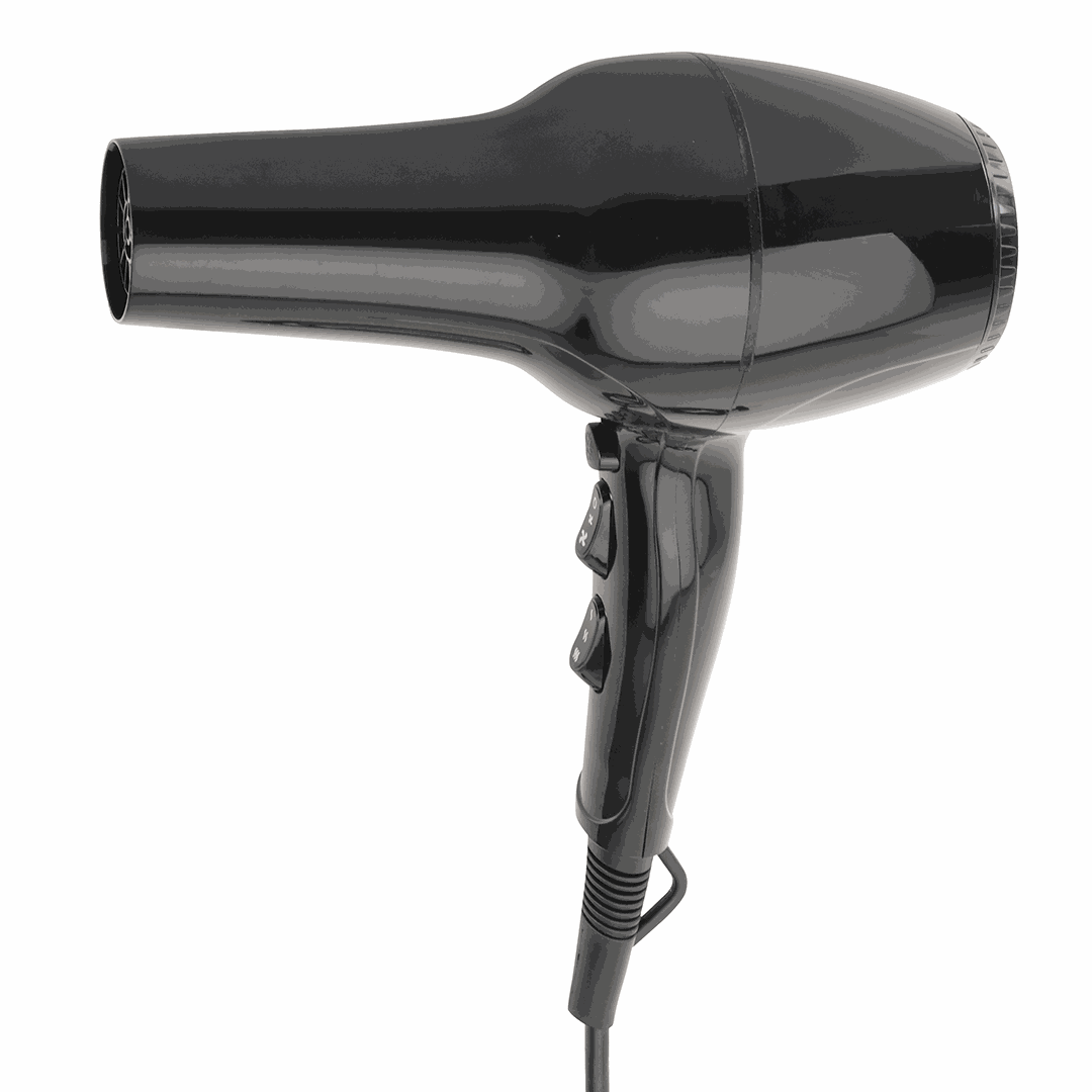 Hotel Hair dryer, 1800W, with ionization, without holder, with straight cord