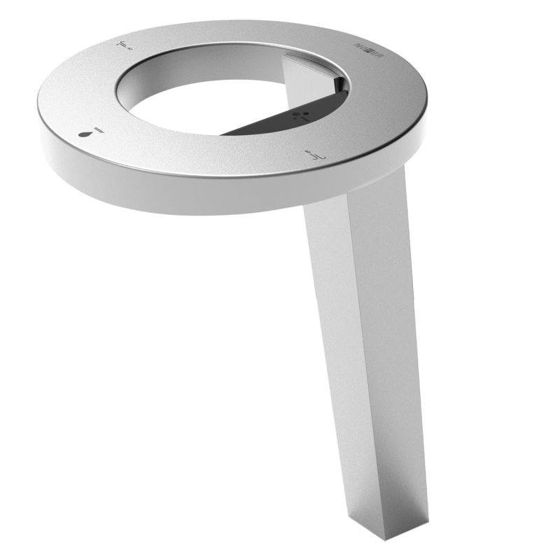 CONCEPT³ Long-Neck Countertop Set (hand dryer, soap dispenser, tap) 01902