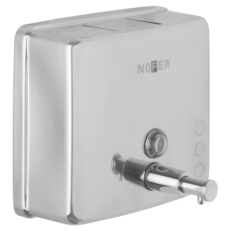 INOX Square Soap Dispenser 1200 ml 03004