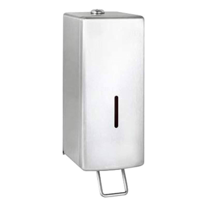 MAXCLEAN Hospital Soap Dispenser 1000 ml, stainless steel 03014