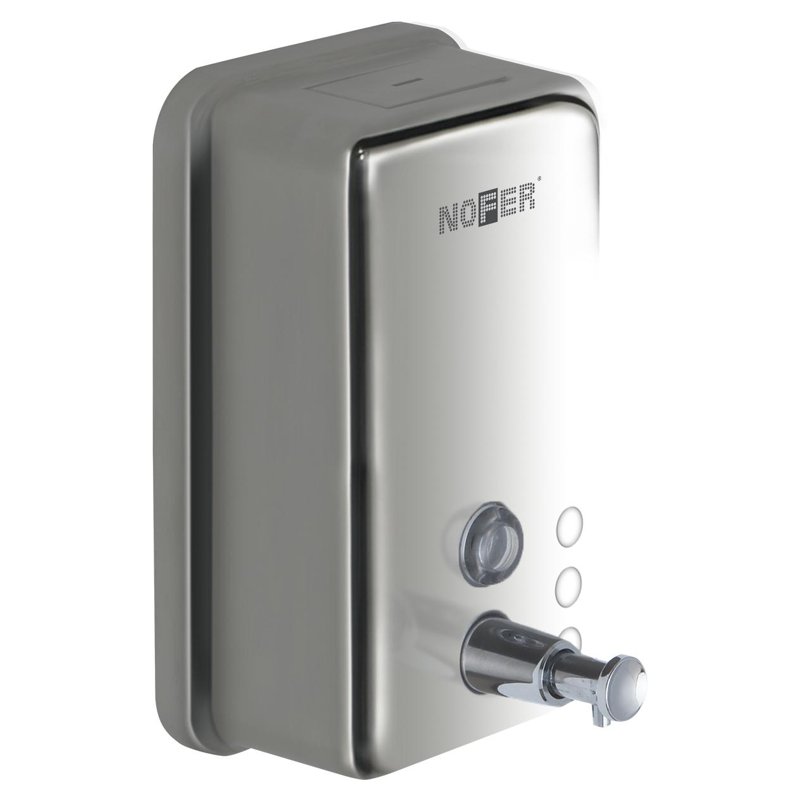 INOX Vertical Soap Dispenser 1200 ml, ABS tank 03041