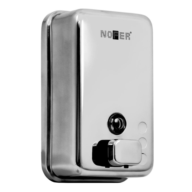 INOX Vertical Soap Dispenser 1200 ml, rounded 03061