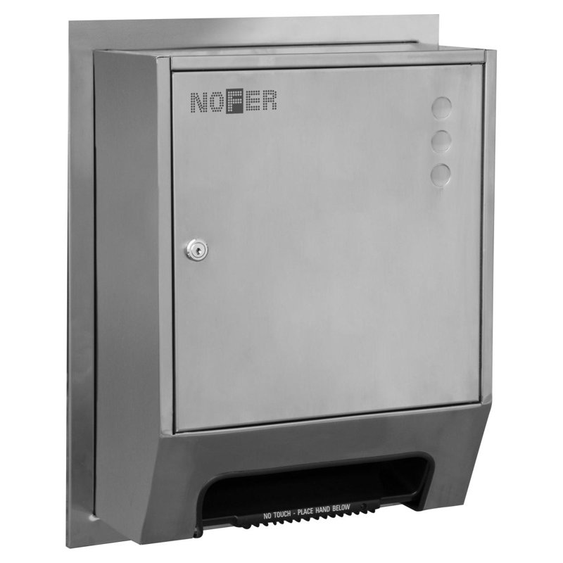 INOX Semi-Recessed Paper Towel Dispenser 04035