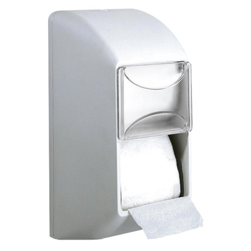ABS Double Vertical Toilet Roll Holder 05099