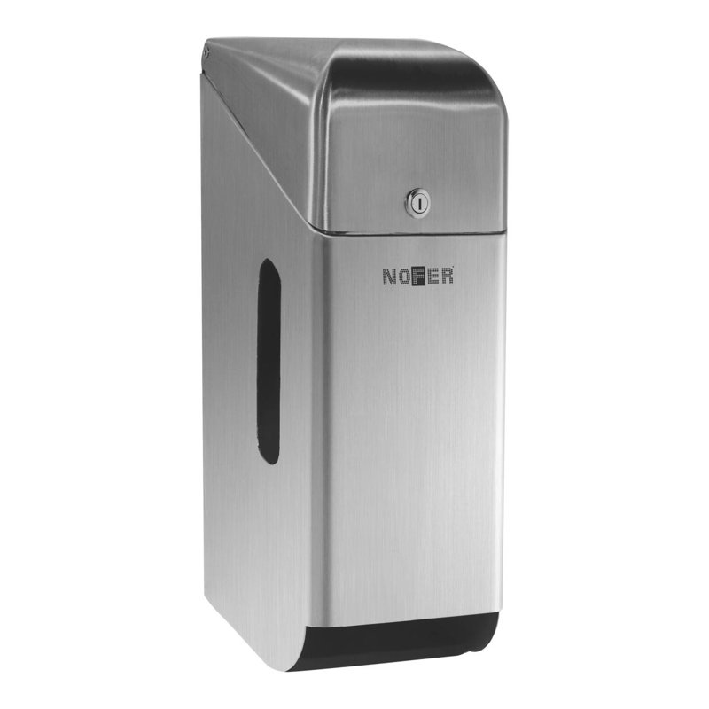 INOX Triple Vertical Toilet Roll Holder 05100