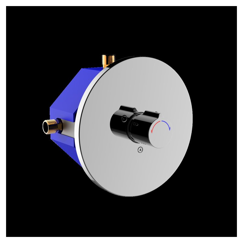 Timed Mixer Shower Valve, recessed 07662