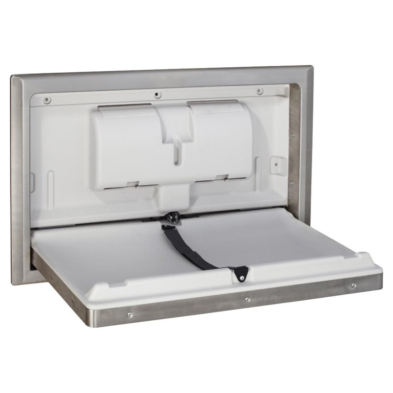 Recessed Horizontal Baby Changing Unit 09200