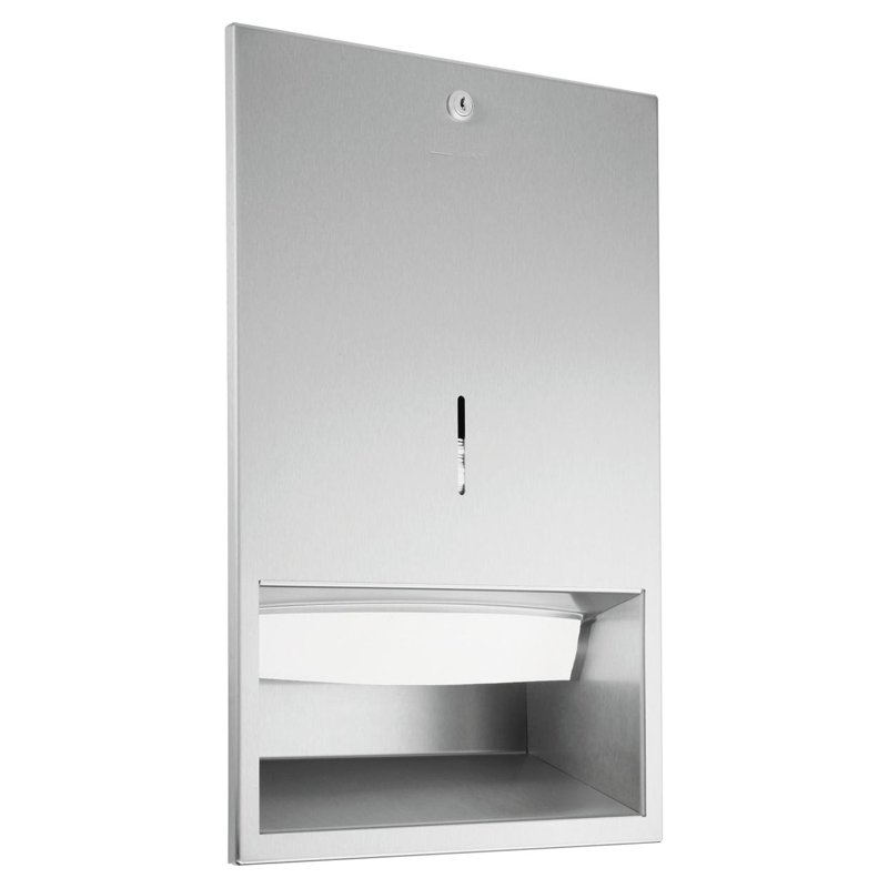 Recessed Paper Towel Dispenser Unit with Shelf 12007