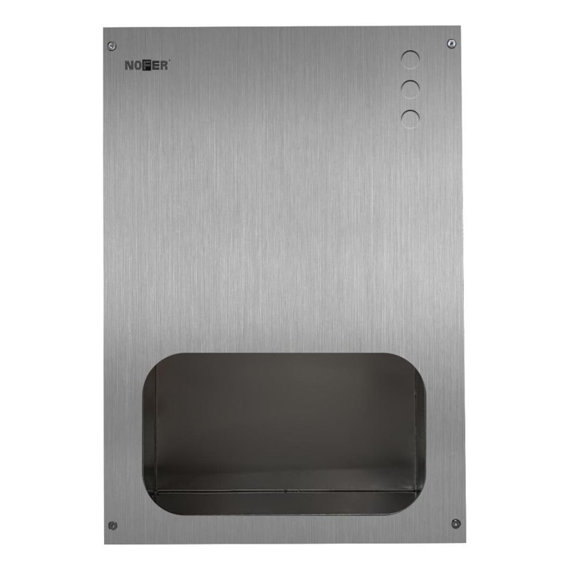Recessed Compact Unit with Paper Towel Dispenser, Bin and Hand Dryer 12017