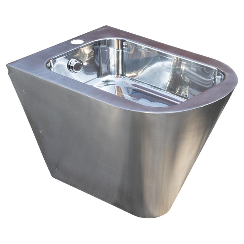 Wall-Hung Bidet, stainless steel 13009