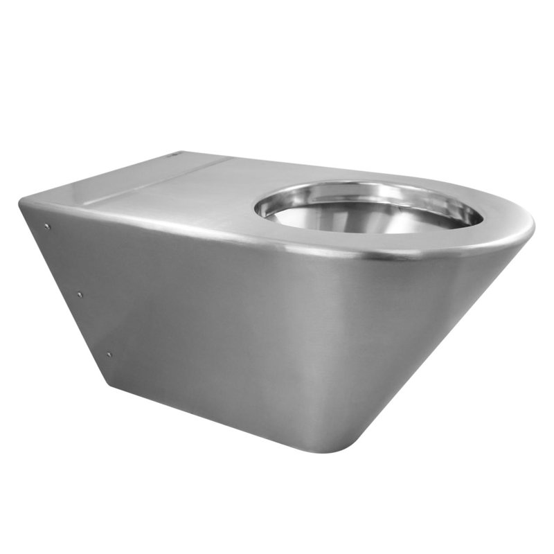 Wall-Hung Accessible Toilet, stainless steel 13011