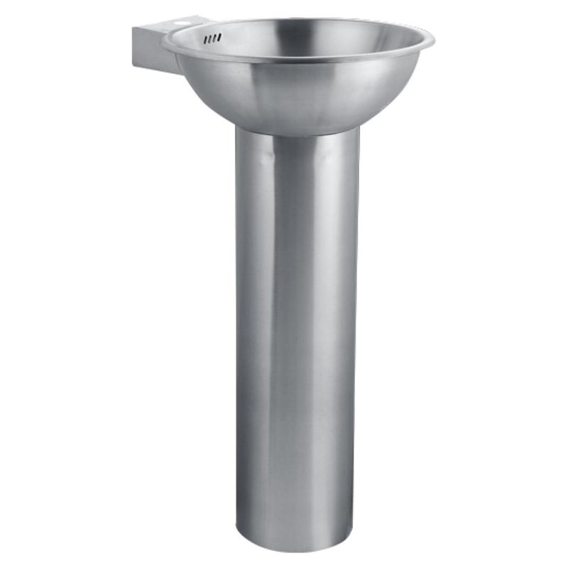 Pedestal Design Washbasin with Overflow 13063