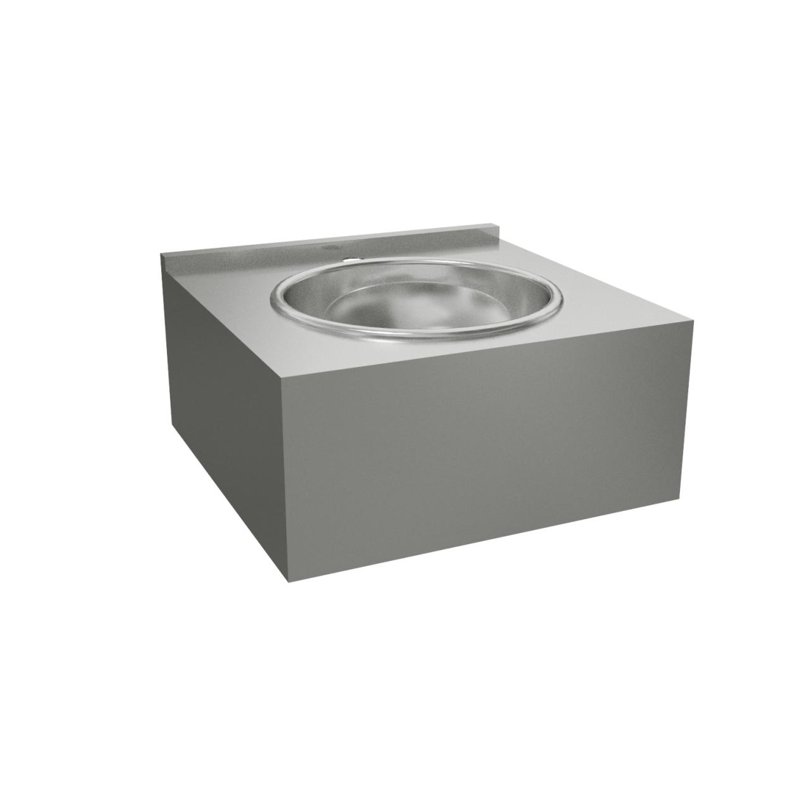 Collective Wall Washbasin with Apron, surface bowls 13081