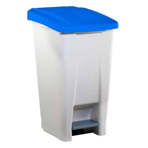 Plastic bin with polypropylene pedal