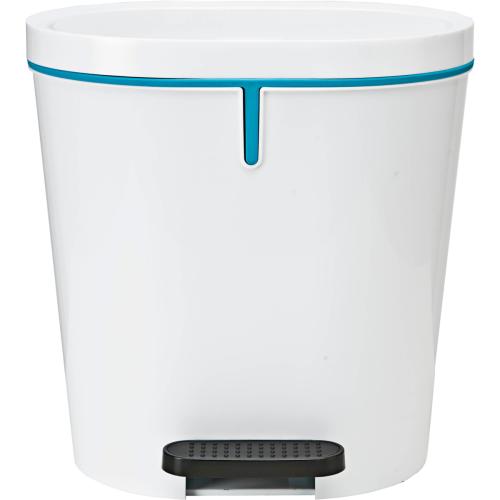 Hygienic bin with pedal and polypropylene inn er bucket