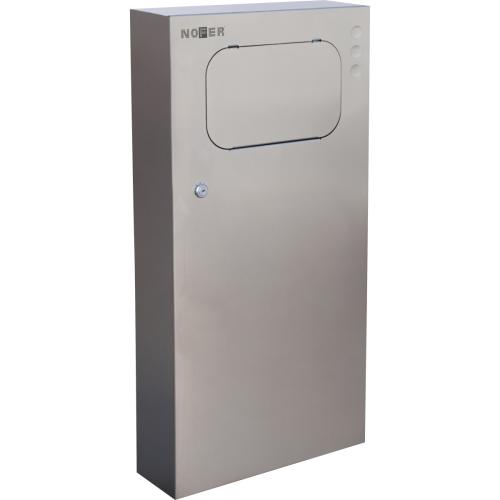 Wall hung bin