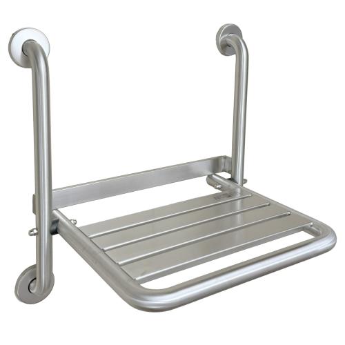 Folding shower seat