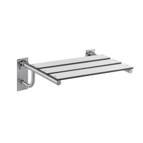 Folding seat with phenolic slats