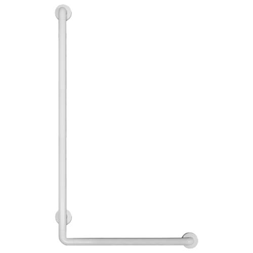 90° shower grab bar 400×700, left