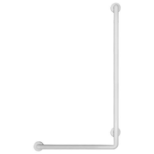 90° shower grab bar 450×700, right