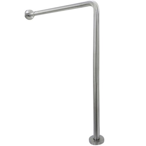 Wall-floor grab bar