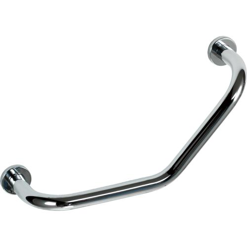 SIENA SERIE - Angled support handle tube bar without soap dish