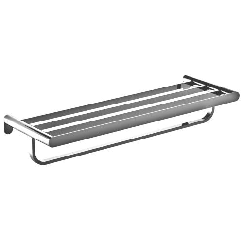 VERONA series - towel rack shelf with bottom bar