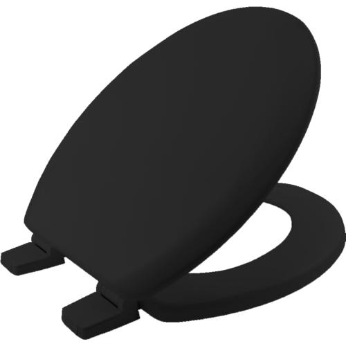 Black color pressed WOOD toilet pan seat with cover, universal adaptation